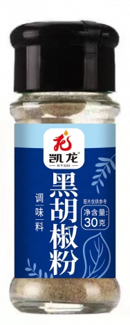 瓶裝黑胡椒粉30g